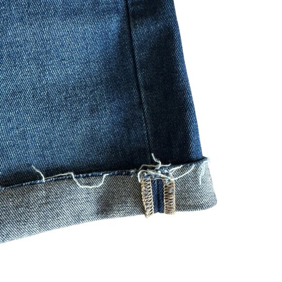 Gap Denim Shorts 5" Inseam Cut Offs Sz 4/27 Summer Beach Classic Casual Md Wash - Picture 8 of 14